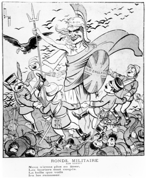 The Military Round Dance, c.1902 (litho)