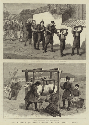 The Eastern Question, 1877  (illusttration)