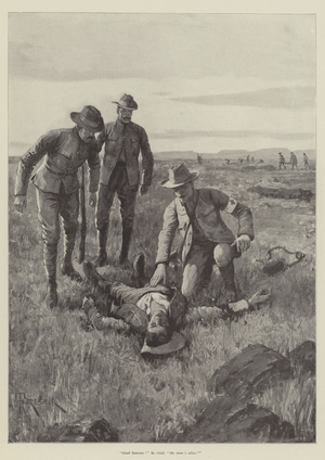 The Five Years' Tryst, by Walter Besant (litho)