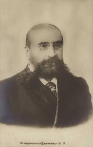 Vasily Nemirovich-Danchenko, Russian writer and journalist (b/w photo)
