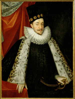 King Sigismund III of Poland, son of (painting on canvas)