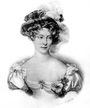 Princess Caroline of Naples and Sicily - portrait