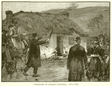 Surrender of Patrick O'Donnell (engraving)