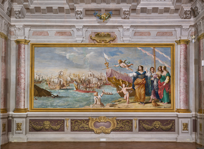 Meeting of Mark Antony and Cleopatra (fresco)