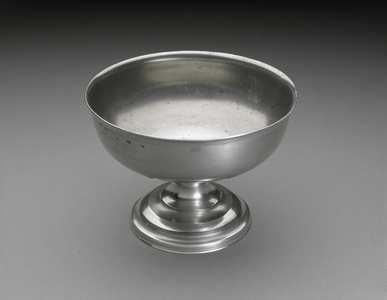 Bowl, c. 1838-1842 (pewter)