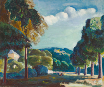 St Germain, 1926 (oil on canvas)