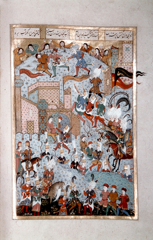 Suleyman I, Ottoman sultan 1520-1566,  capturing Rhodes