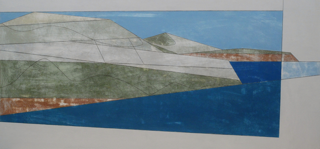 Argolis 2, 2009 (acrylic on plywood)