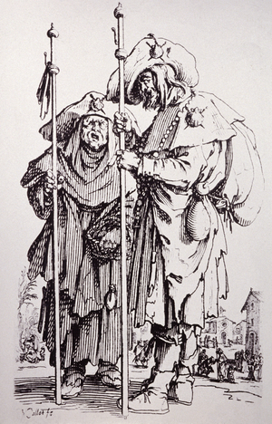 Saint Jacques de Compostelle. vers 1650 (gravure)