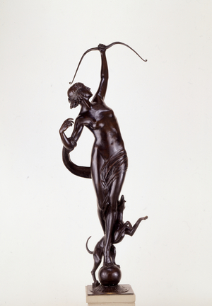 Diana of the Chase, 1922 (bronze)