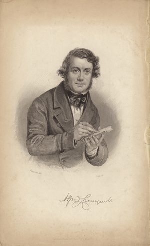 Alred Crowquill, pseudonym of Alfred Henry Forrester (engraving)