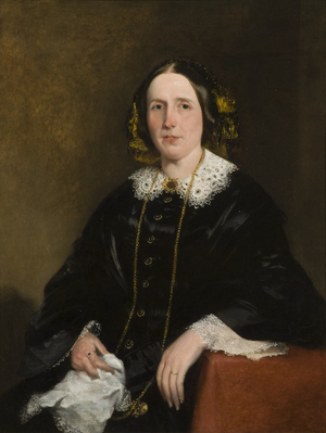 Portrait of Elisa Ramsay Stevenson, neé Anderson (oil on board)