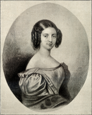 DONIZETTI'S wife - Virginia Vasselli (engraving)