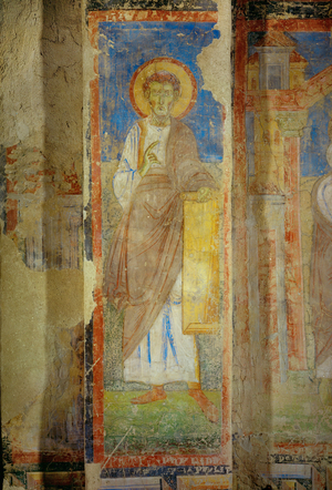 Murals in the church of the Benedictine monastery of Lambach, Upper Austria (fresco)