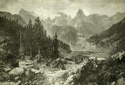 Austria Mountains 1891