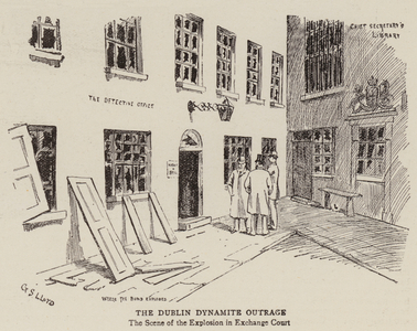The Dublin Dynamite Outrage (engraving)