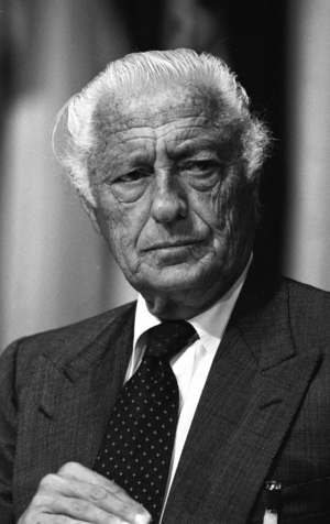 Giovanni Agnelli, 1990 (photo)