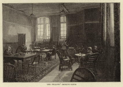 The Fellows' Smoking-Room (engraving)