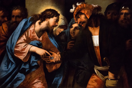 The payment of tribute, ca. 1650/60 (Oil on canvas)