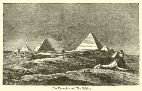 The Pyramids and the Sphinx (engraving)
