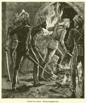 Victoria Cross Heroes, William Alexander Kerr (engraving)