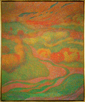 Landscape (oil on canvas)