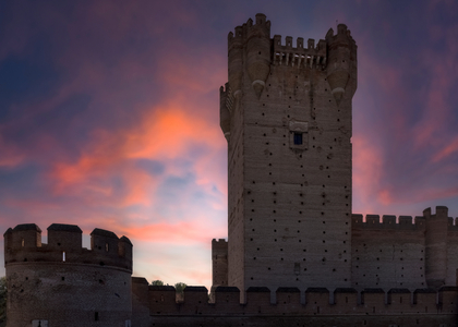 La Mota Castle, Medina del Campo, Spain. 15th century