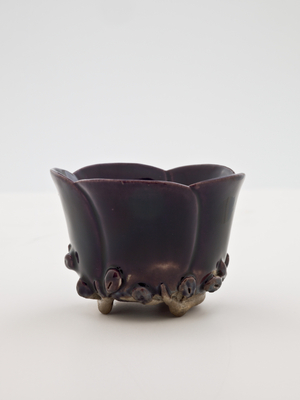 Cup, 1662-1722 (porcelain with aubergine glaze)