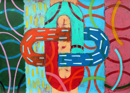 M 15, 2016 (acrylic on paper)