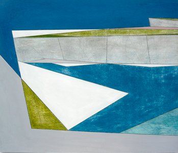 Planar Coast 2, 2008 (acrylic on board) 