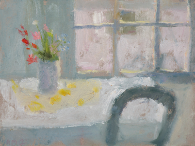 Back Road, St Ives, 2013 (oil on board)