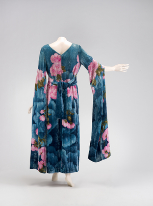 Dress, 1973 (silk velvet)