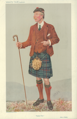 Mr Peter Jeffrey Mackie (colour litho)