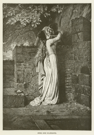 Immo and Hildegard (engraving)