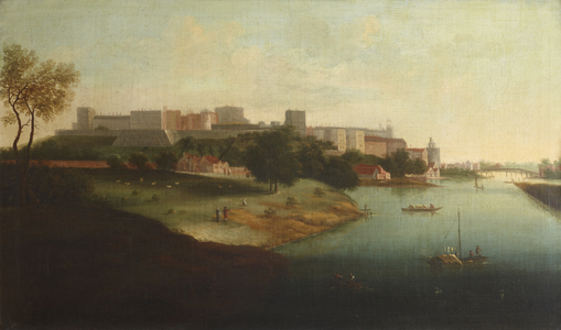 View of Windsor Castle from the River Thames