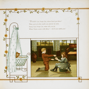 A boy and a girl playing a game of cat's cradle