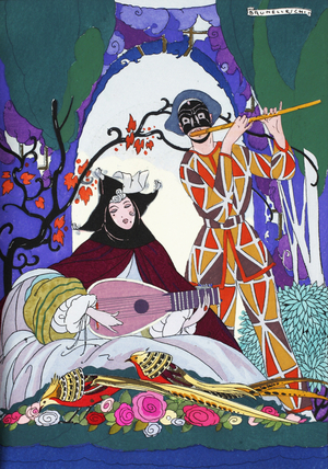 Concert, 1919-21 (pochoir print)