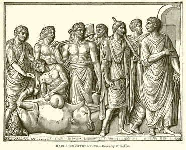Haruspex Officiating (engraving)