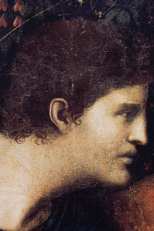 Abbey (Abdij van Tongerlo). Painting. Last Supper. 1506-1507. Detail (painting)