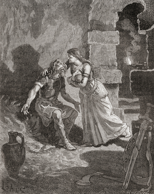 Éponine and Sabinus.
