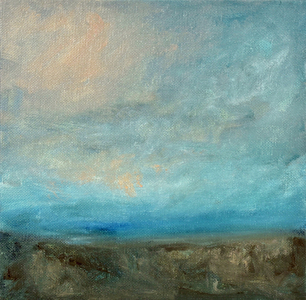Up on the Moor (acrylic on board)