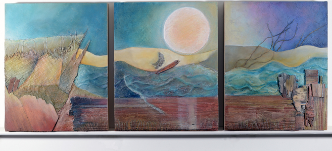 Triptych (mixed media)
