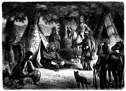 Wigwam of the Indians