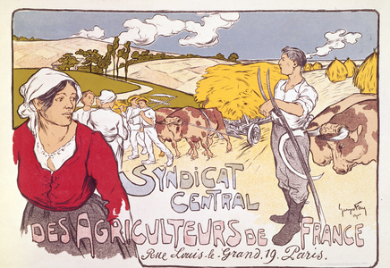 Poster for the French Agricultural Workers Union