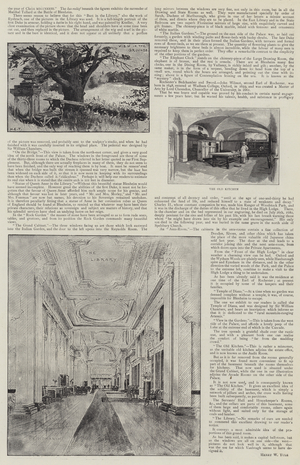 Blenheim Palace Illustrated (litho)