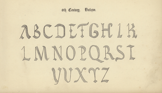 8th Century, Vatican (engraving)