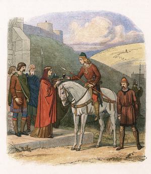 Edward (Eadward) the Martyr (963?-978) English king, c.1860 (engraving)