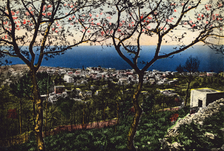 Capri, Panorama di Anacapri (colour photo)