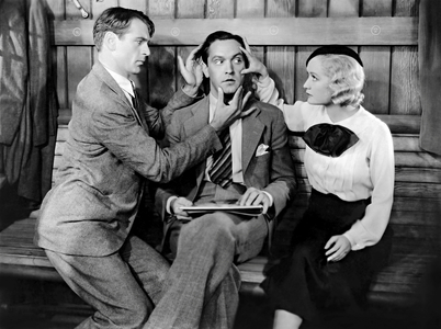 Gary Cooper, Fredric March And Miriam Hopkins, Design For Living 1933 Directed By Ernst Lubitsch