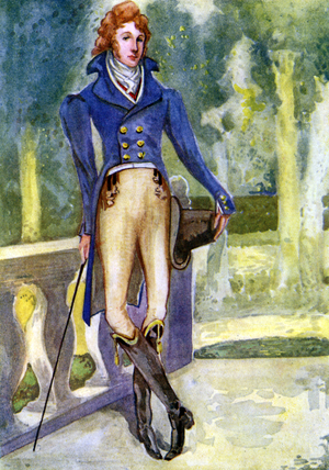 Man 's costume in reign of George IV (1820  1830)